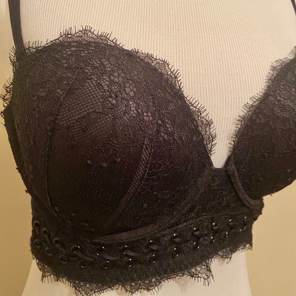 VS Very Sexy Multi-Way Lace Grommet Longline Bra - Picture 3 of 10